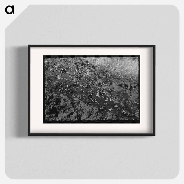 アートポスター-Oil Waste, Creek County, Oklahoma
 - ラッセル リー Poster.