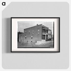 アートポスター-Rawlings Tavern, Shawneetown, Illinois
 - ラッセル リー Poster.