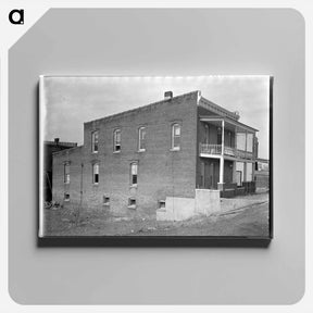 アートパネル-Rawlings Tavern, Shawneetown, Illinois
 - ラッセル リー Canvas.
