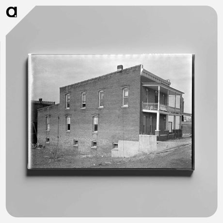 アートパネル-Rawlings Tavern, Shawneetown, Illinois
 - ラッセル リー Canvas.