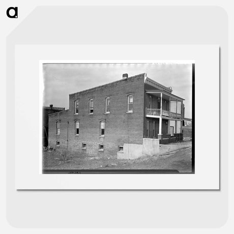 アートポスター-Rawlings Tavern, Shawneetown, Illinois
 - ラッセル リー Poster.