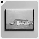 アートパネル-Types of House, Lake Dick Project, Arkansas
 - ラッセル リー Canvas.