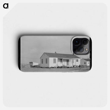 Types of House, Lake Dick Project, Arkansas
 - ラッセル リー Phone Case.