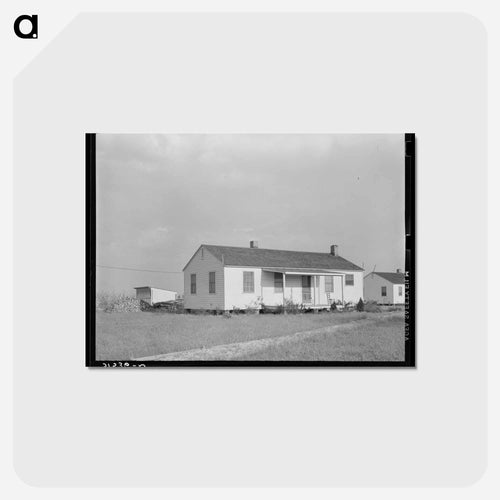 Types of House, Lake Dick Project, Arkansas
 - ラッセル リー Postcard.