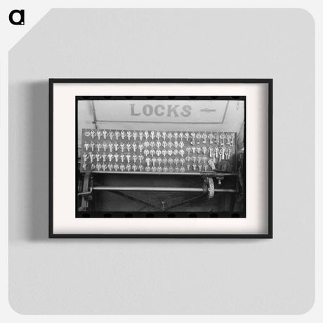 アートポスター-Keys of Itinerant Locksmith, Saint Johns, Arizona
 - ラッセル リー Poster.