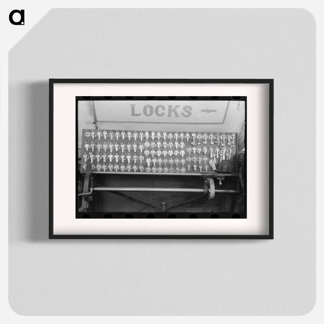 アートポスター-Keys of Itinerant Locksmith, Saint Johns, Arizona
 - ラッセル リー Poster.