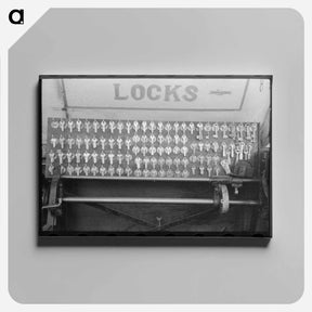 アートパネル-Keys of Itinerant Locksmith, Saint Johns, Arizona
 - ラッセル リー Canvas.