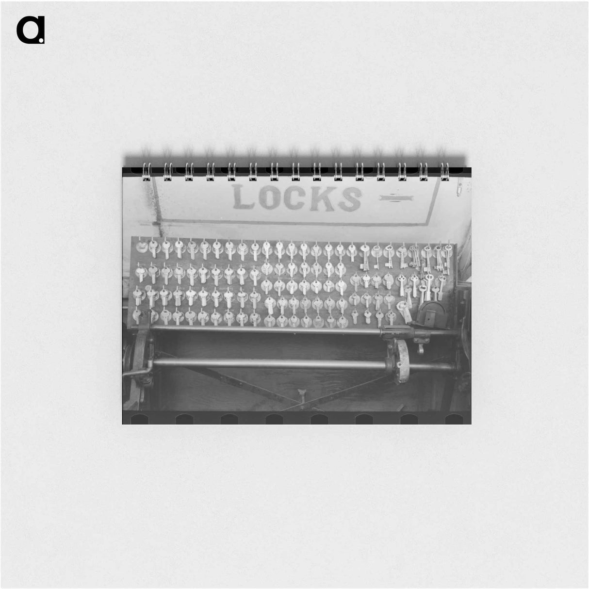 アートメモ帳-Keys of Itinerant Locksmith, Saint Johns, Arizona
 - ラッセル リー Memo.