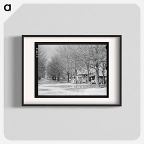 アートポスター-Main Street, Jerome, Arkansas
 - ラッセル リー Poster.