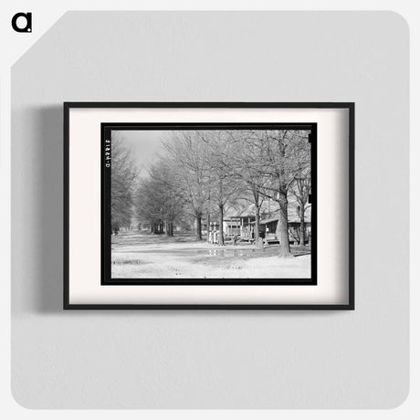 アートポスター-Main Street, Jerome, Arkansas
 - ラッセル リー Poster.