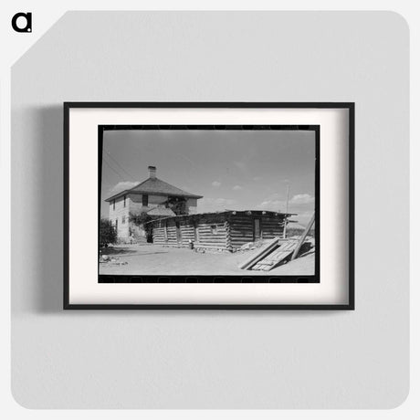 アートポスター-Delta County Peach Farm
 - ラッセル リー Poster.