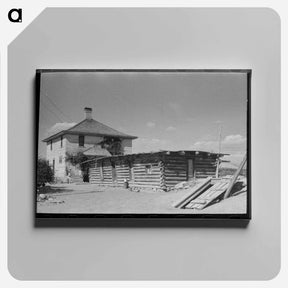 アートパネル-Delta County Peach Farm
 - ラッセル リー Canvas.