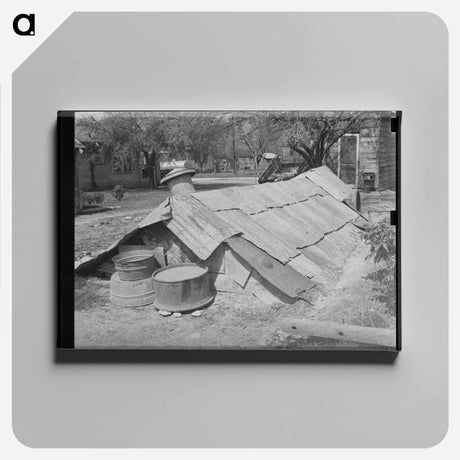 アートパネル-Underground Storage Cellar, San Antonio
 - ラッセル リー Canvas.
