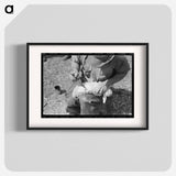 アートポスター-Kimble County Ranch Scene
 - ラッセル リー Poster.