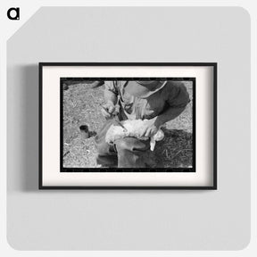 アートポスター-Kimble County Ranch Scene
 - ラッセル リー Poster.