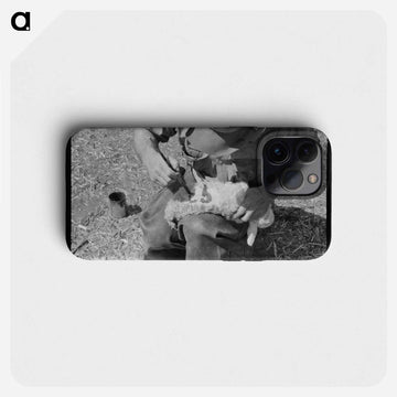 Newly Born Kid, Kimble County, Texas
 - ラッセル リー Phone Case.