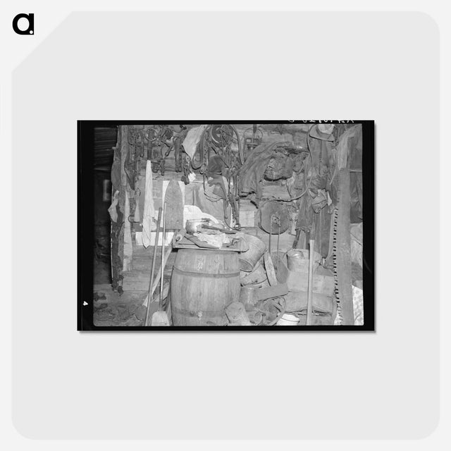 アートポストカード-Machinery and Property of Buckboard Charlie
 - ラッセル リー Postcard.