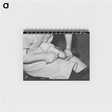 アートメモ帳-Cowboy Bootmaking Shop, Alpine, Texas
 - ラッセル リー Memo.