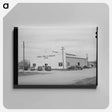 アートパネル-Warehouse of the Kimble County Wool and Mohair Company, Junction, Texas
 - ラッセル リー Canvas.