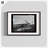 アートポスター-Sawmill, Tillamook, Oregon
 - ラッセル リー Poster.