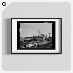 アートポスター-Sawmill, Tillamook, Oregon
 - ラッセル リー Poster.