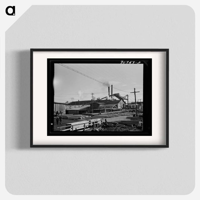 アートポスター-Sawmill, Tillamook, Oregon
 - ラッセル リー Poster.