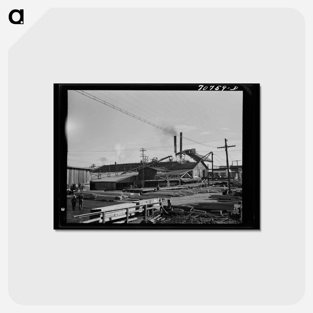 アートポストカード-Sawmill, Tillamook, Oregon
 - ラッセル リー Postcard.