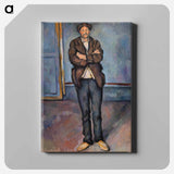 アートパネル-Peasant Standing with Arms Crossed
 - バーンズ・コレクション Canvas.