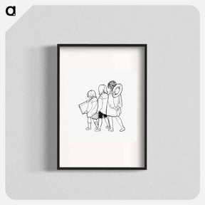 アートポスター-Children Backside From Verses For Grannies
 - 大英図書館 Poster.