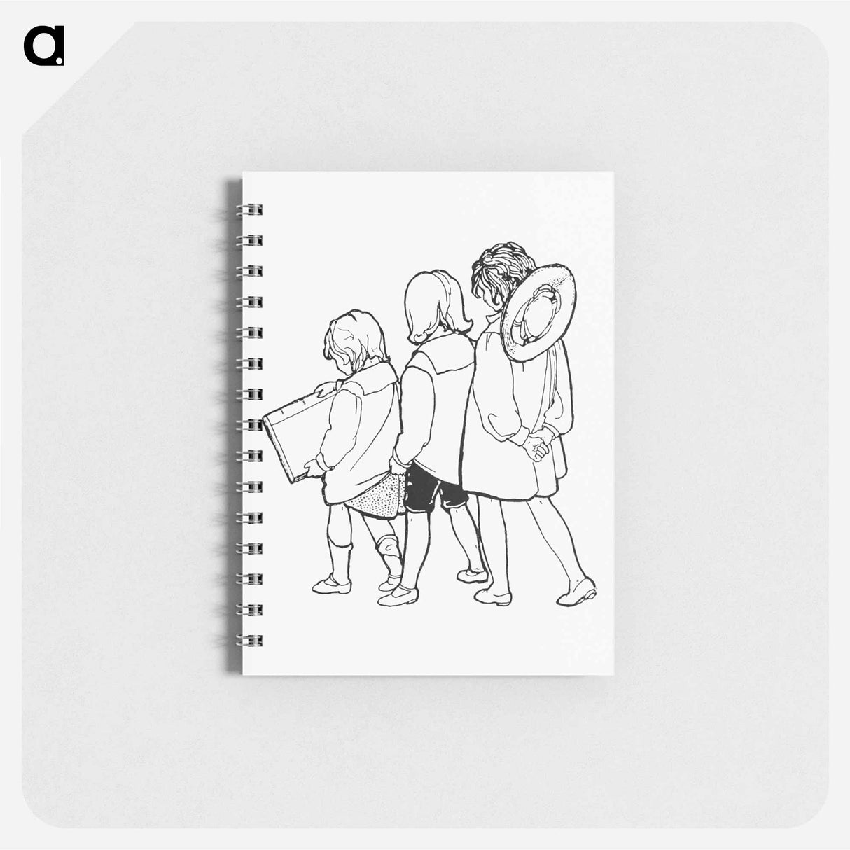 アートメモ帳-Children Backside From Verses For Grannies
 - 大英図書館 Memo.