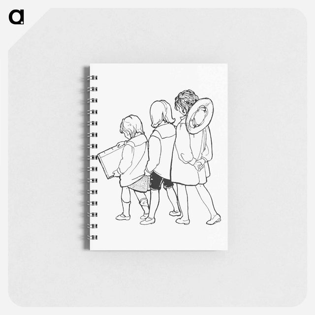 アートメモ帳-Children Backside From Verses For Grannies
 - 大英図書館 Memo.