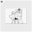 アートポストカード-Children Backside From Verses For Grannies
 - 大英図書館 Postcard.