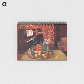アートメモ帳-Piano Player and Still Life - アンリ マティス Memo.