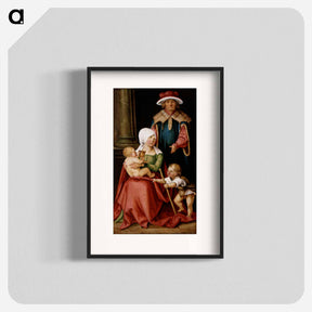 アートポスター-Mary Salome and Zebedee with their Sons
 - セントルイス美術館 Poster.