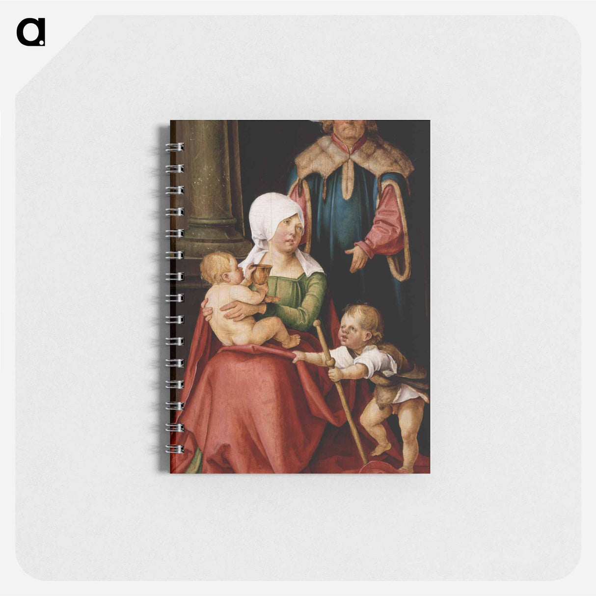 アートメモ帳-Mary Salome and Zebedee with their Sons
 - セントルイス美術館 Memo.