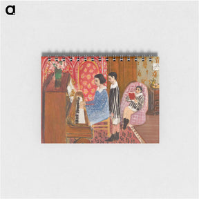 アートメモ帳-The piano - アンリ マティス Memo.