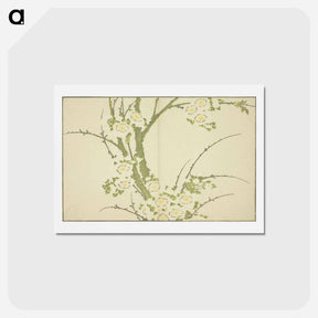アートポストカード-Hokusai's Flowers - 葛飾 北斎 Postcard.