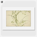 アートポスター-Hokusai's Flowers - 葛飾 北斎 Poster.