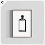 アートポスター-Cologne Bottle Illustration
 - 大英図書館 Poster.