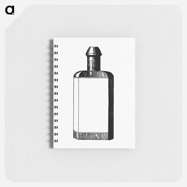 アートメモ帳-Cologne Bottle Illustration
 - 大英図書館 Memo.