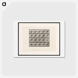 アートポストカード-Jumping Horse
 - エドワード マイブリッジ Postcard.