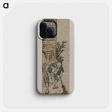 Hokusai's woodblock prints - 葛飾 北斎 Phone Case.