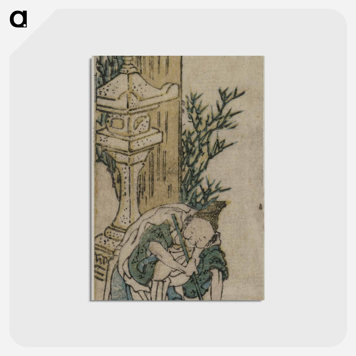 アートポストカード-Hokusai's woodblock prints - 葛飾 北斎 Postcard.