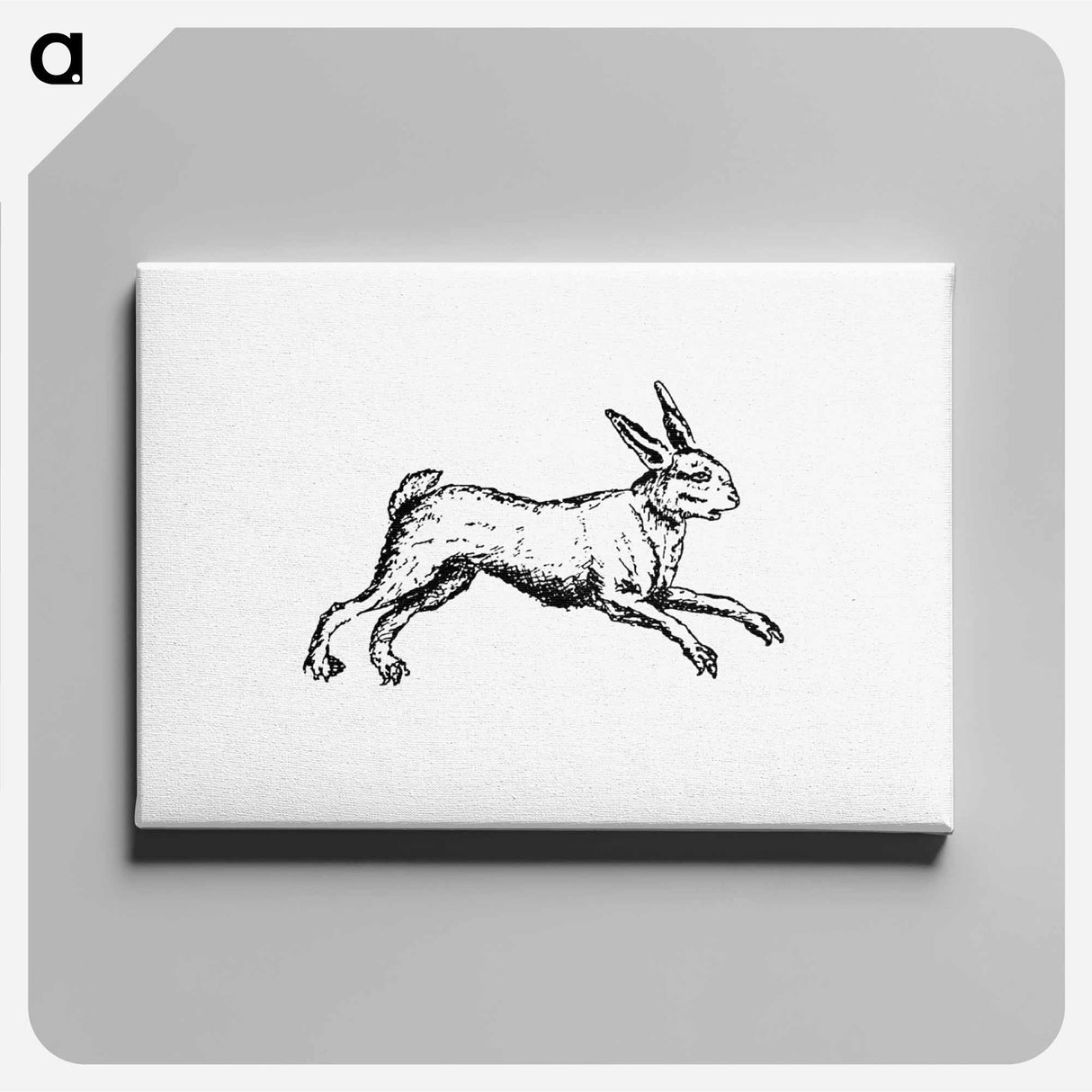 アートパネル-Hare From The Works Of John Collier-Tim-Bobbin-In Prose And Verse
 - 大英図書館 Canvas.