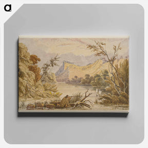 アートパネル-View 100 Miles Above St. Louis
 - セントルイス美術館 Canvas.