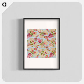 アートポスター-Floral Brocade
 - クリーブランド美術館 Poster.