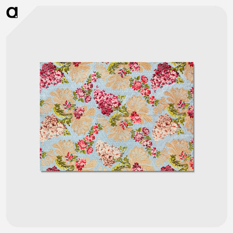 アートポストカード-Floral Brocade
 - クリーブランド美術館 Postcard.