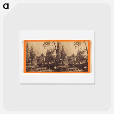 アートポストカード-Yosemite Hotel
 - エドワード マイブリッジ Postcard.