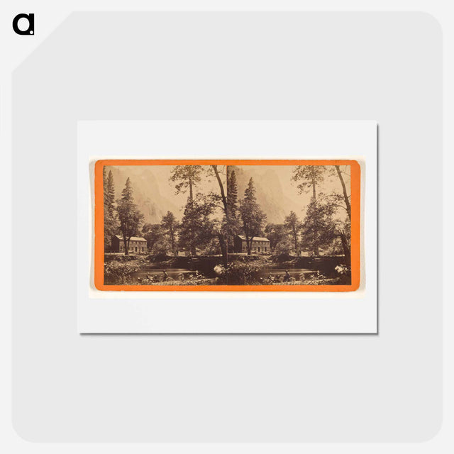 アートポストカード-Yosemite Hotel
 - エドワード マイブリッジ Postcard.