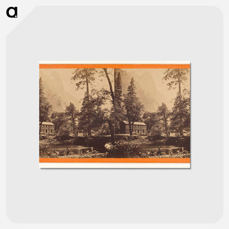 アートポストカード-Yosemite Hotel
 - エドワード マイブリッジ Postcard.
